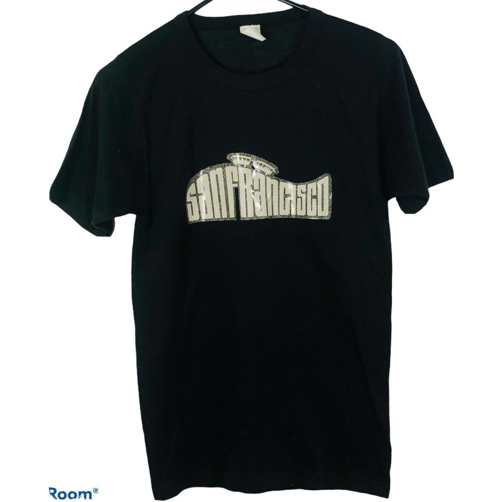 Iron On San Francisco T Shirt 1970s Single Stitch